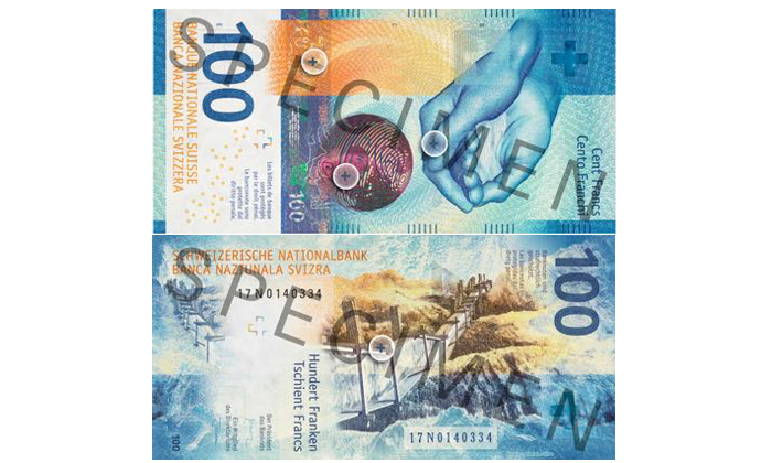 nuove banconote 100 franchi svizzeri