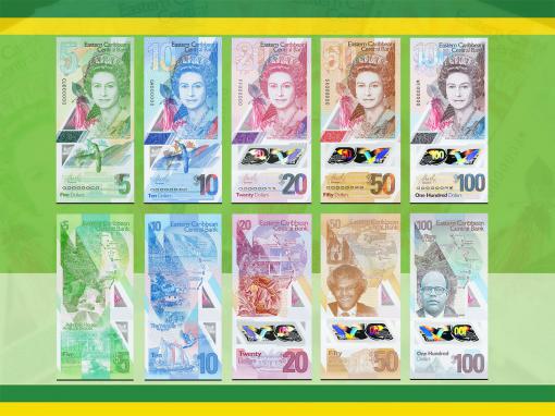 nuove banconote dollaro dei caraibi orientali