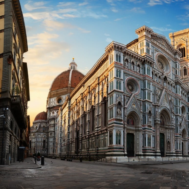 Vista duomo di Firenze