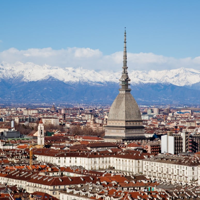 Vista panoramica di Torino
